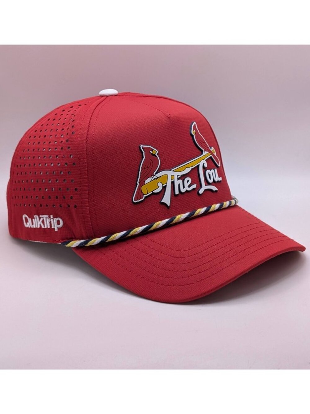 St. Louis Cardinals "The Lou" Rope Hat Cap MLB Red QuikTrip Adjustable Baseball